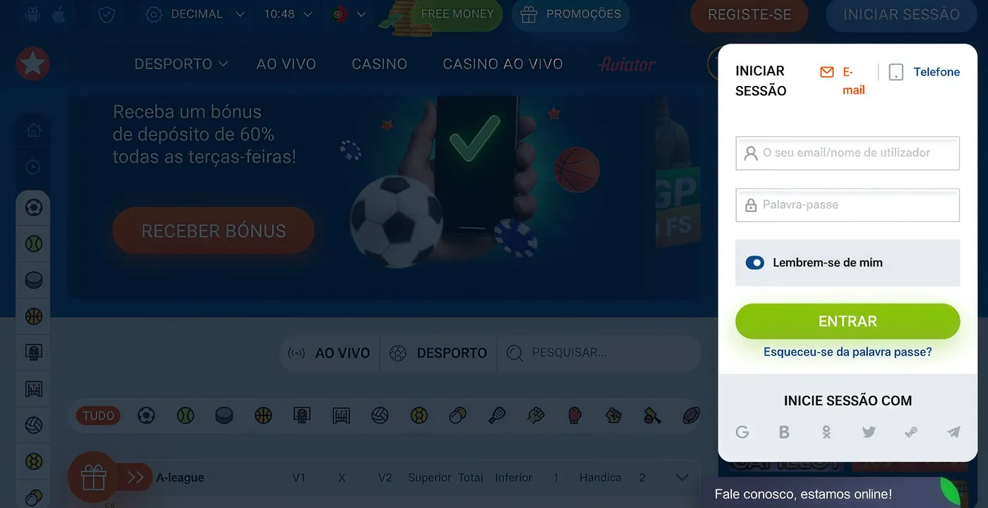 Como fazer Mostbet register passo a passo